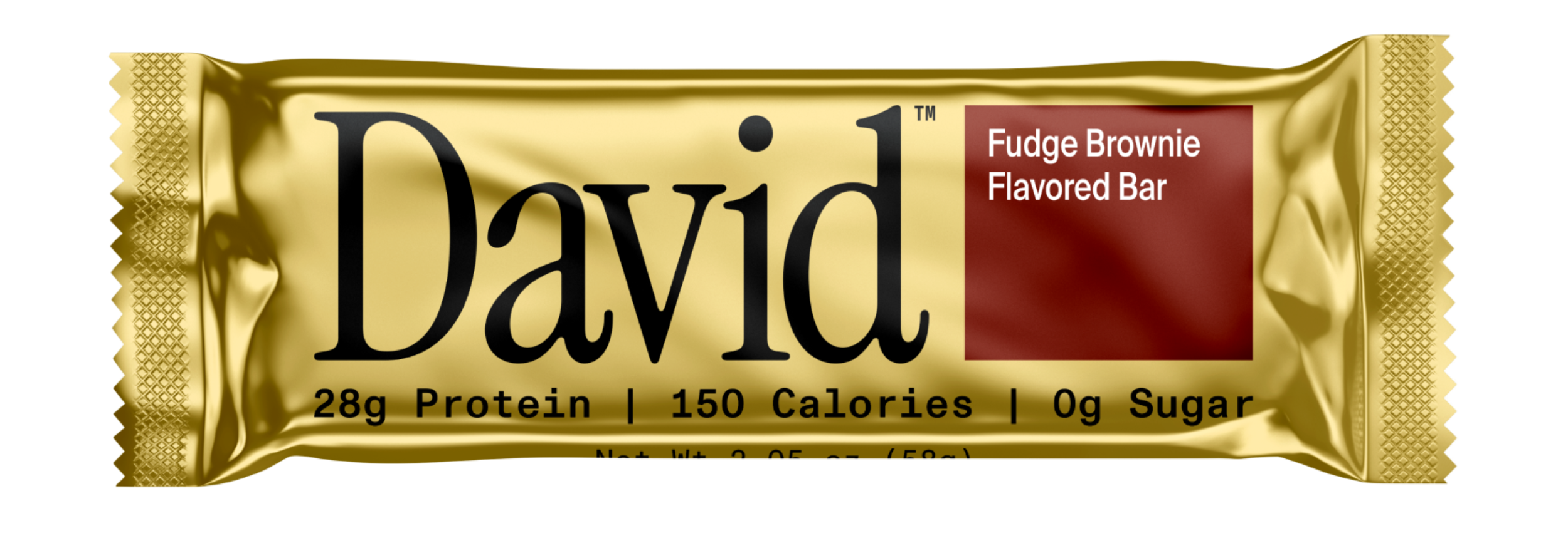 bar david protein Fudge brownie flavor