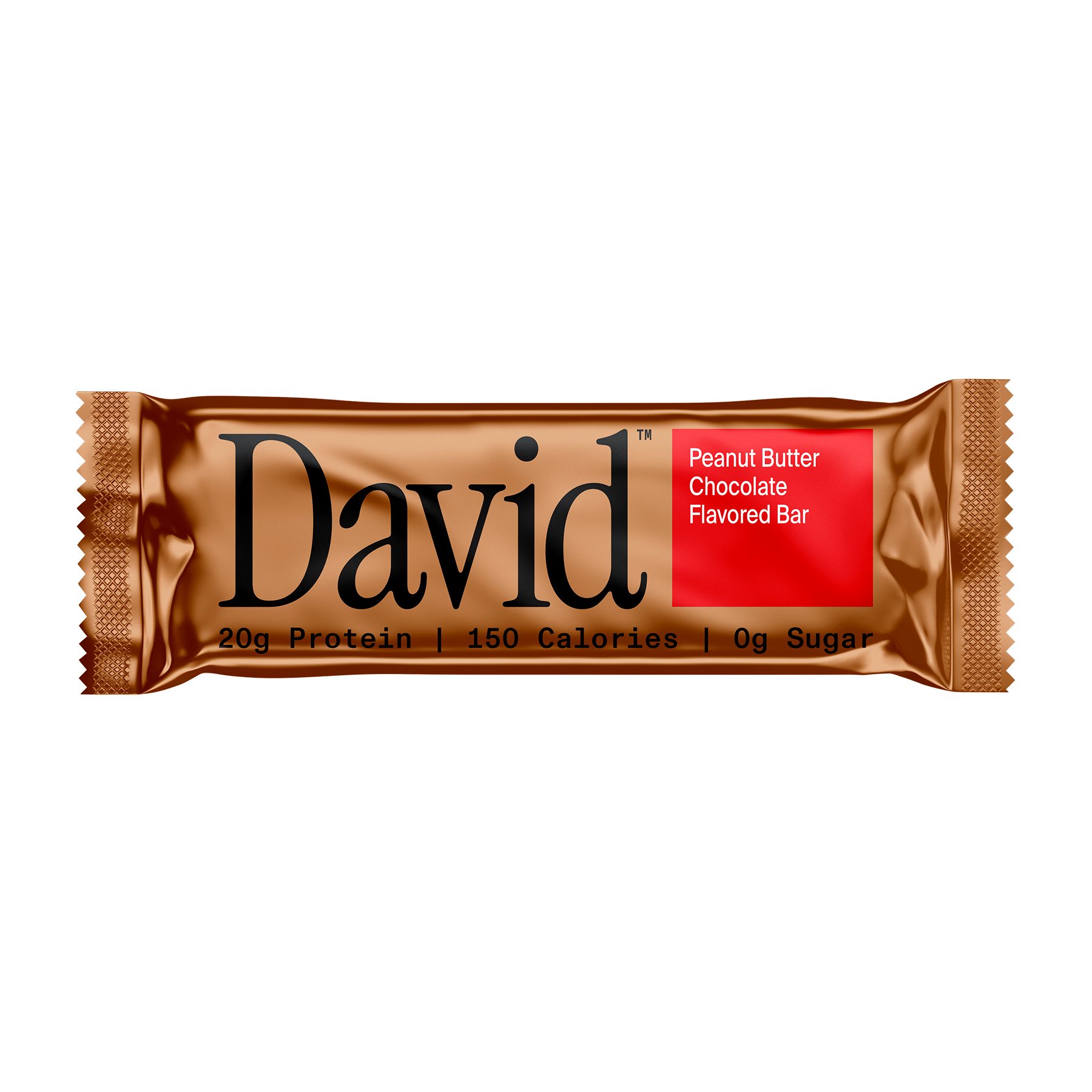 Peanut Butter Chocolate bar wrapped