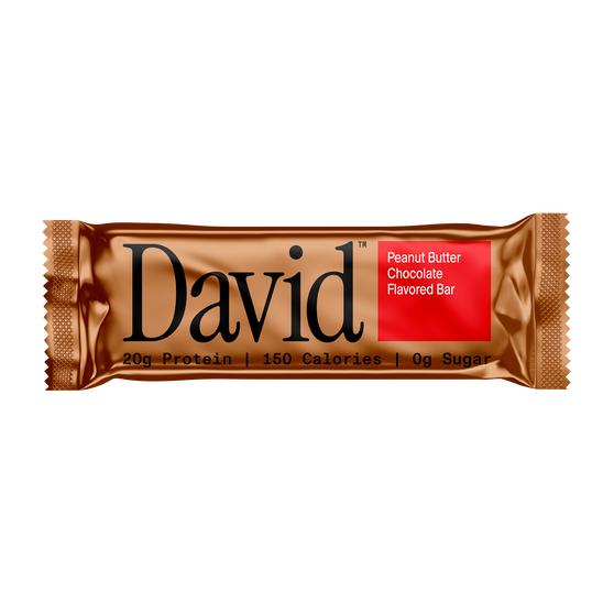 Peanut Butter Chocolate bar wrapped