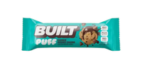 BUILT PUFF Cookie Dough Chunk bar packaging on a white background