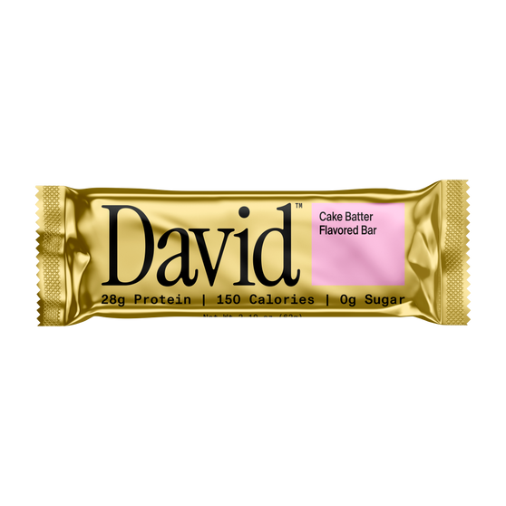 Cake Batter bar wrapped