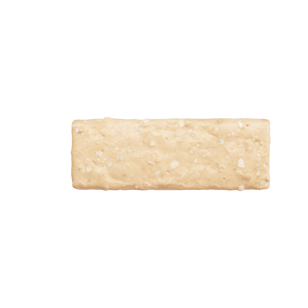 Cake Batter bar unwrapped, showing bar