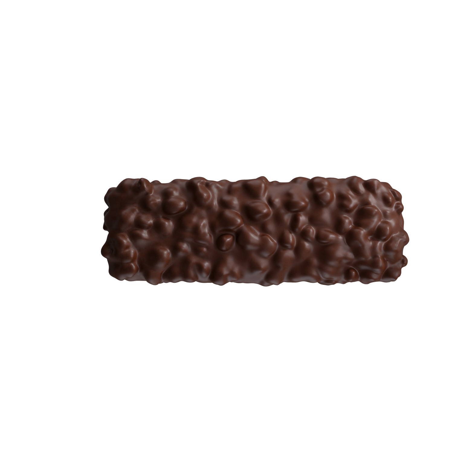 Peanut Butter Chocolate bar unwrapped, showing bar