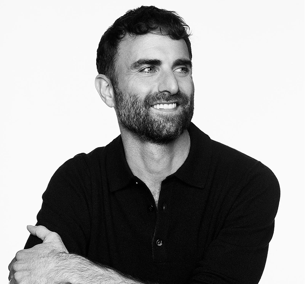 Black and white portrait of founder Peter Rahal