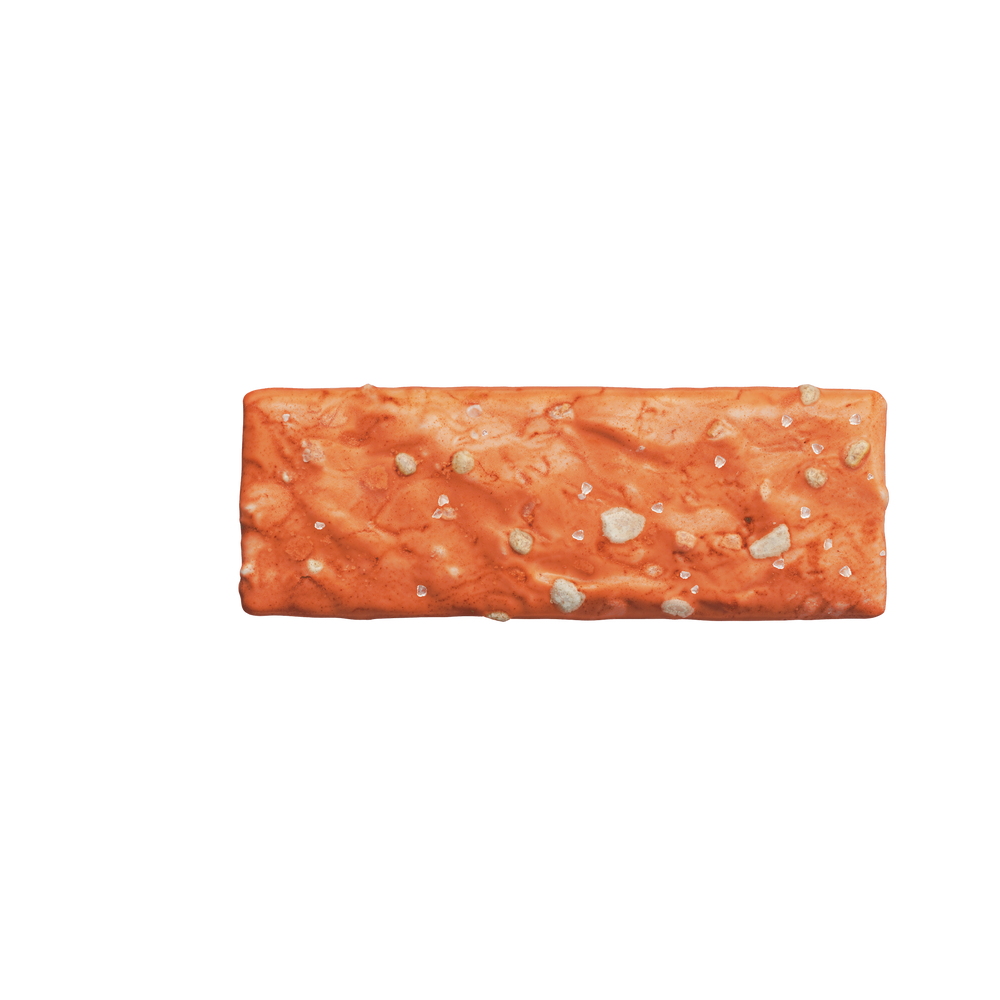 Pumpkin Spice bar unwrapped, showing bar