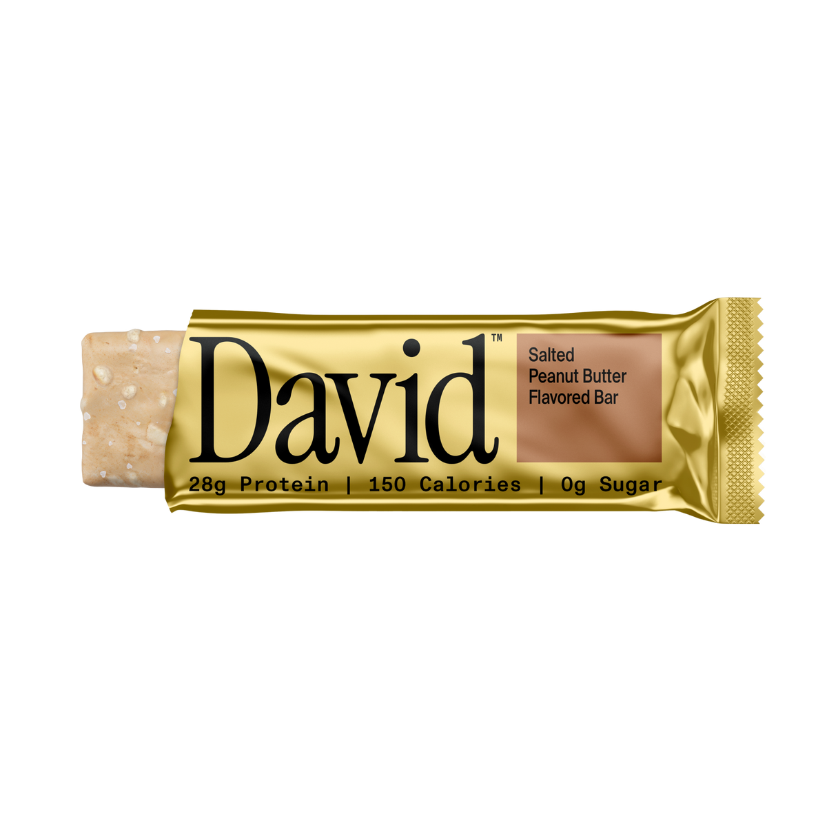 David Gold Salted Peanut Butter Protein Bar manufacturer product package